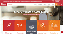 Desktop Screenshot of hotel-bureau.fr